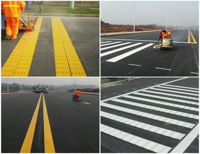 江苏江苏道路划线，热熔标线